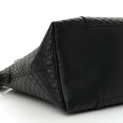 Gucci Soft Microguccissima Dome Satchel Black 9 of 15