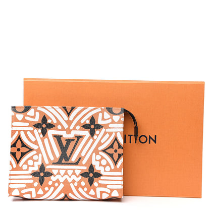 Louis Vuitton Monogram Giant Crafty Pochette Toiletry 26 Creme Caramel 9 of 9