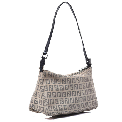 Fendi Zucchino Pochette Dark Brown 3 of 10