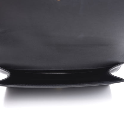 Saint Laurent Calfskin Monogram Large Belle De Jour Clutch Black 4 of 7