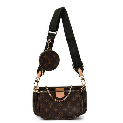 Louis Vuitton Monogram Multi Pochette Accessories Kaki Kaki 1 of 9