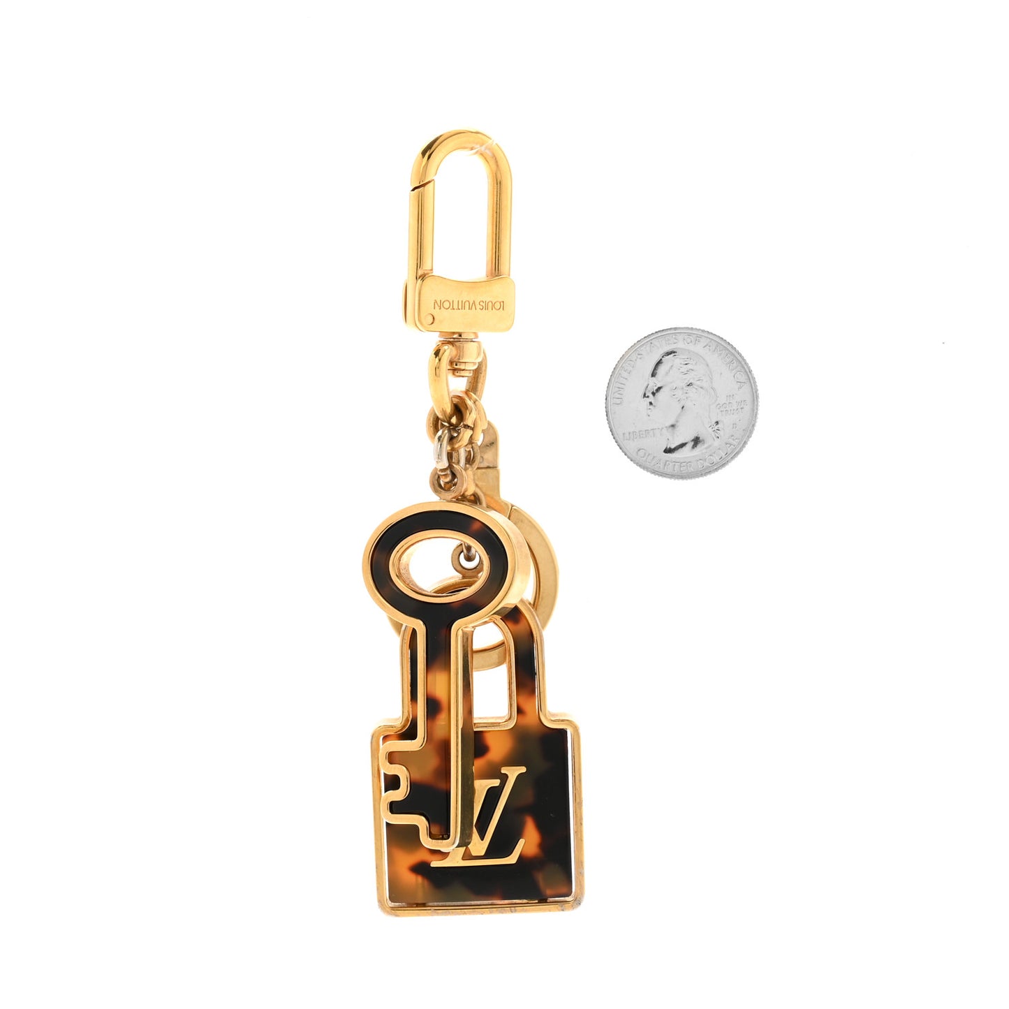 Acetate Confidence Bag Charm Key Holder