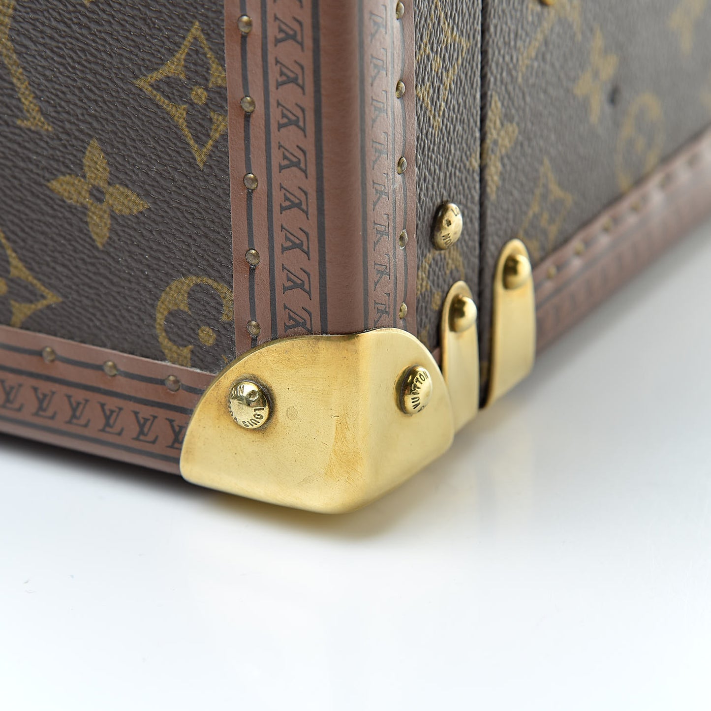 Monogram Boite Flacons Beauty Train Trunk Case
