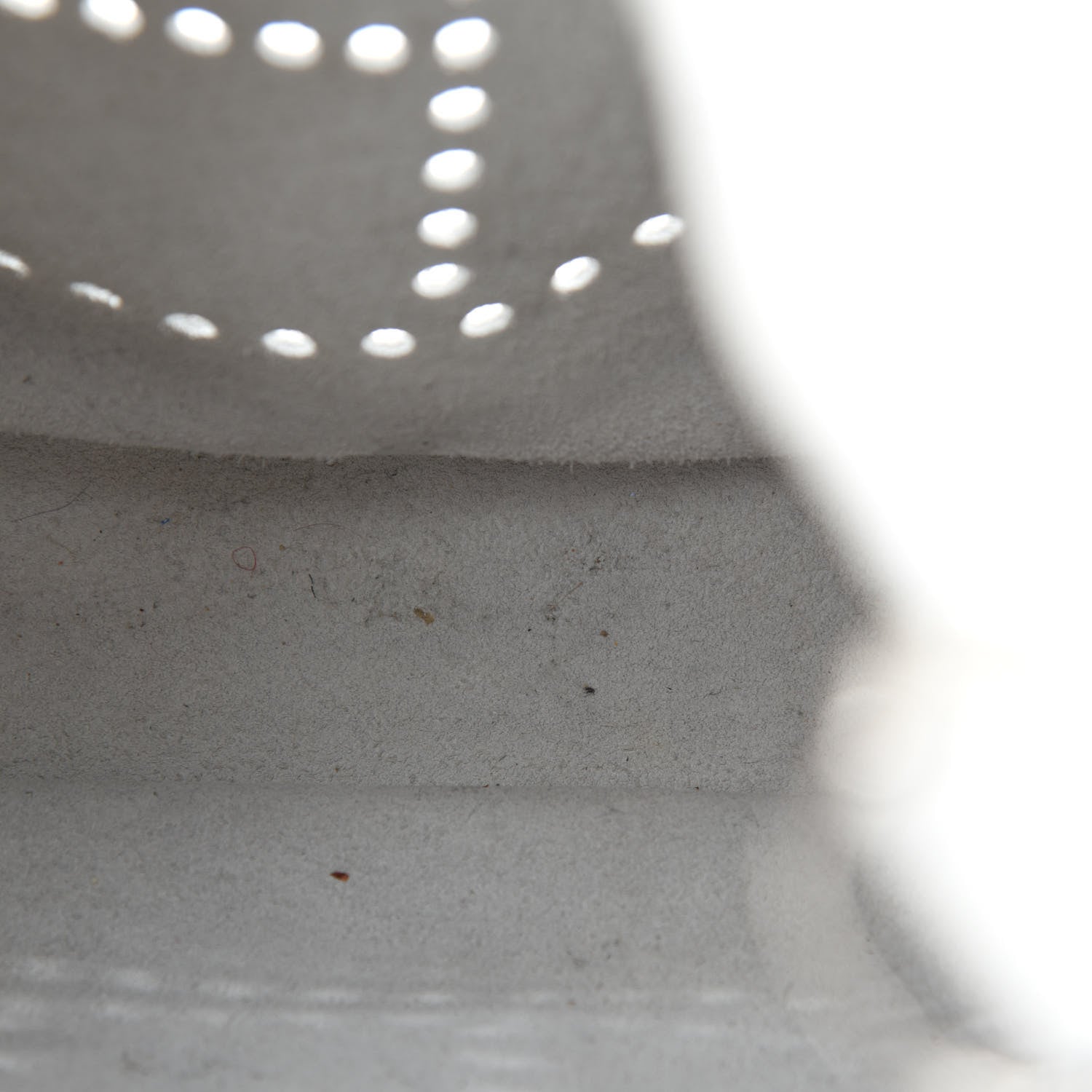 Hermes Taurillon Clemence Evelyne III GM White 8 of 11