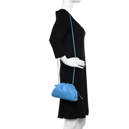 Bottega Veneta Nappa Intrecciato The Mini Pouch Swimming Pool 2 of 10