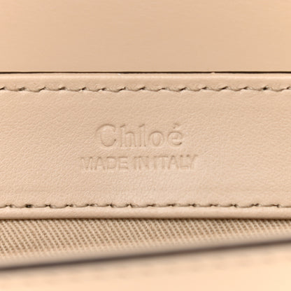 Chloe Shiny Calfskin Mini C Double Carry Blue Beige 6 of 9