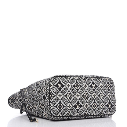 Louis Vuitton Jacquard Since 1854 Neverfull MM Grey 4 of 10