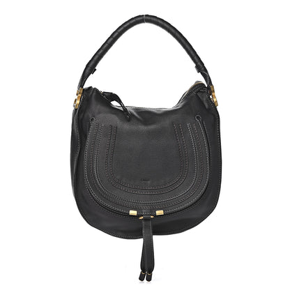 Chloe Calfskin Medium Marcie Hobo Black 1 of 10