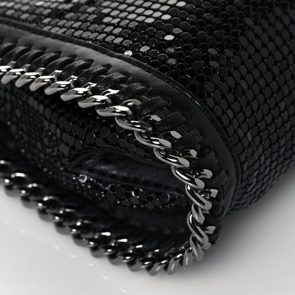 Stella McCartney Crystal Stones Tiny Fold Over Falabella Black 10 of 11