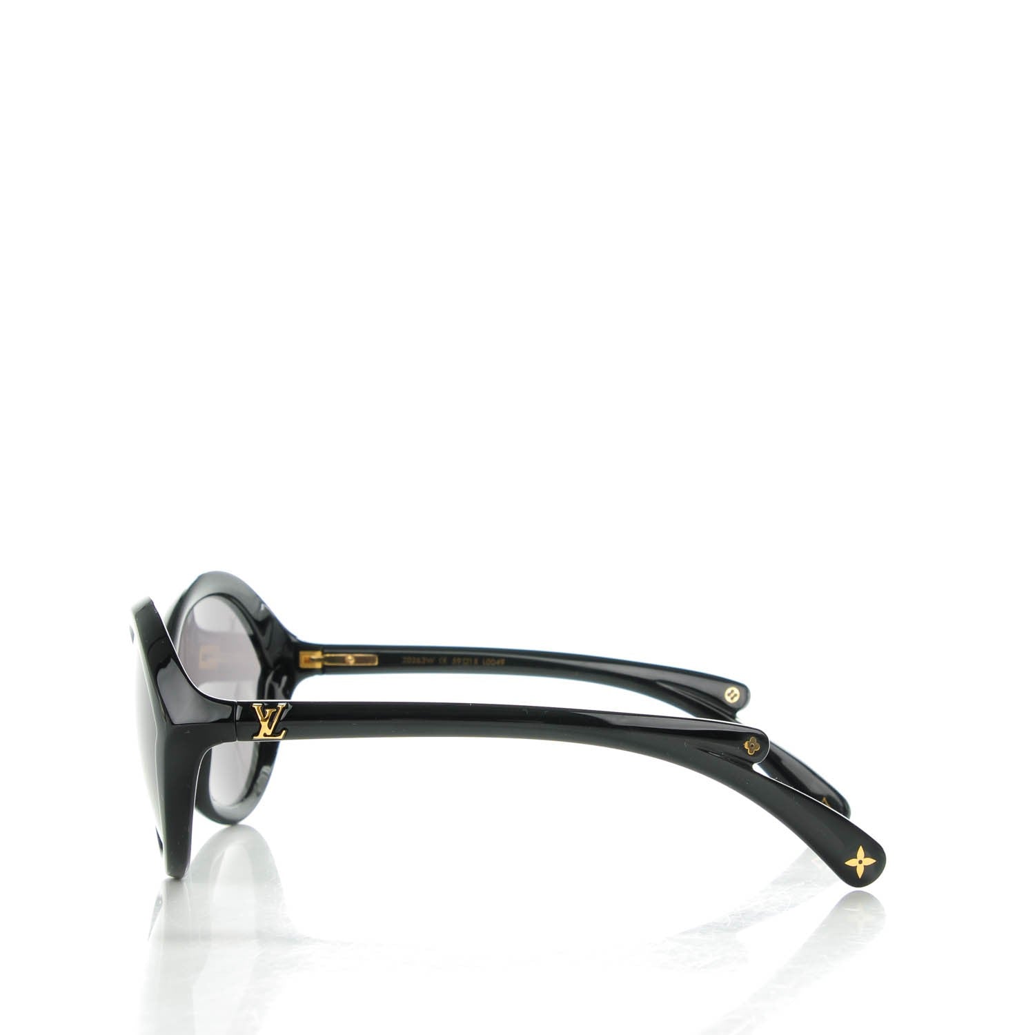 Louis Vuitton Flore Sunglasses Z0263W Black 2 of 6