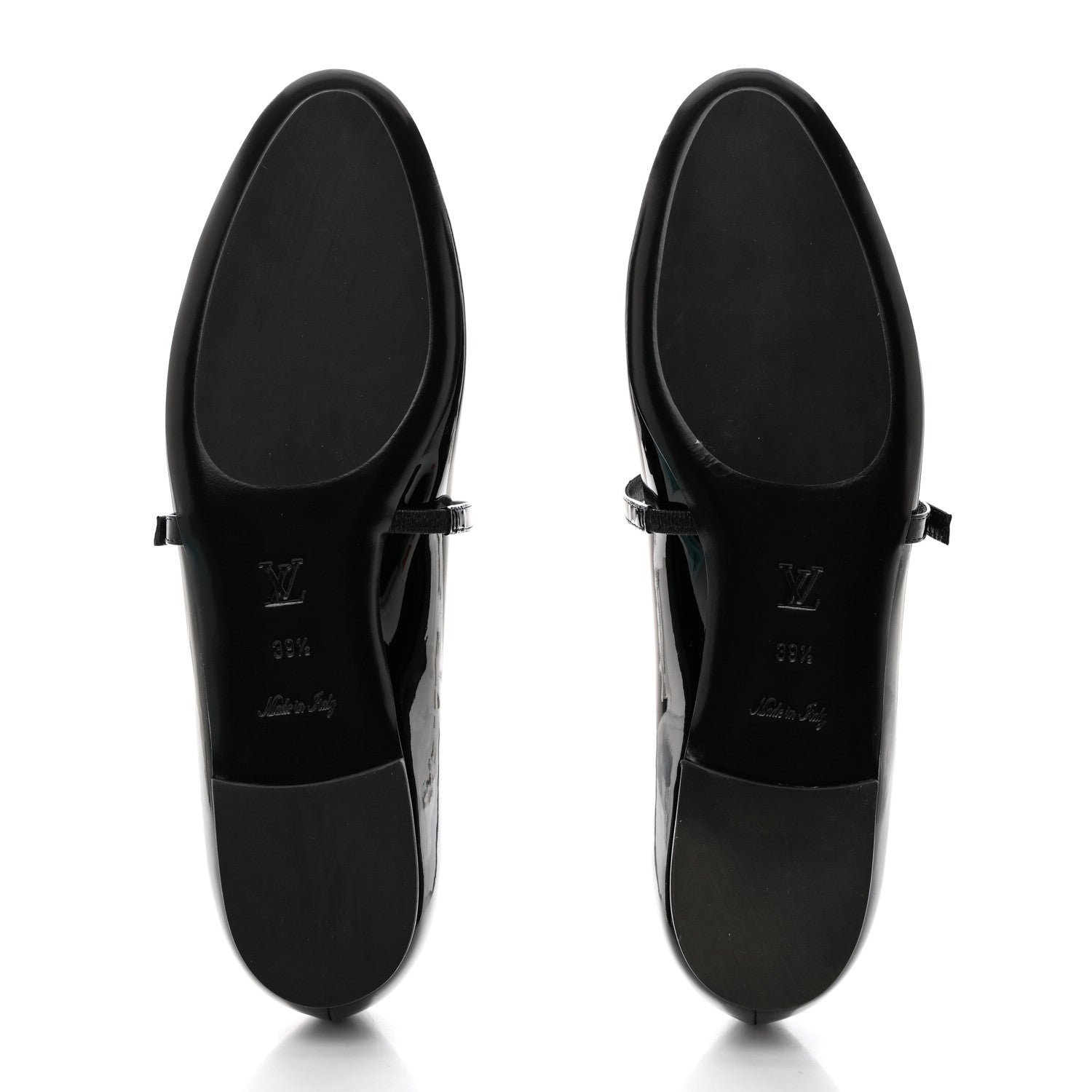 Louis Vuitton Patent Uniformes Ballet Flats 39.5 Black 5 of 9