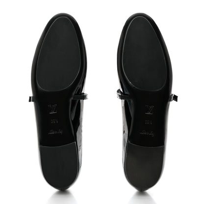 Louis Vuitton Patent Uniformes Ballet Flats 39.5 Black 5 of 9