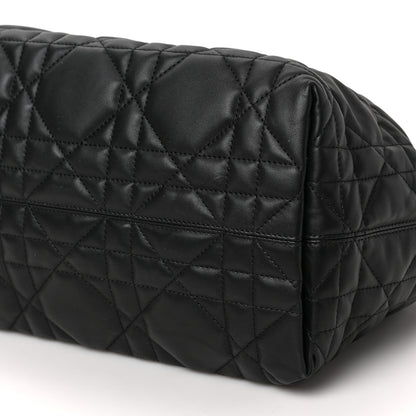 Christian Dior Calfskin Macrocannage Large Toujours Black 10 of 11
