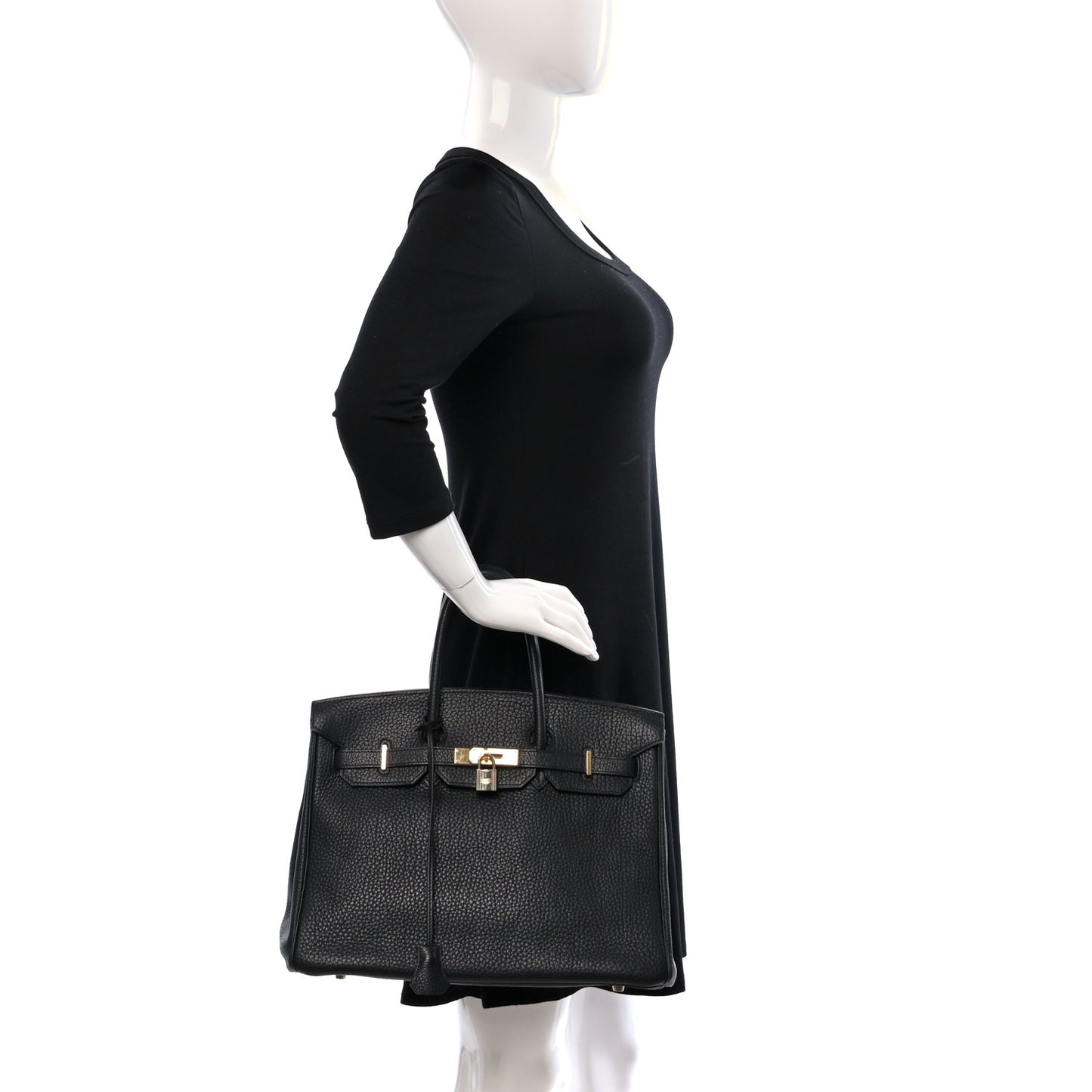 Taurillon Clemence BIRKIN 35 Black