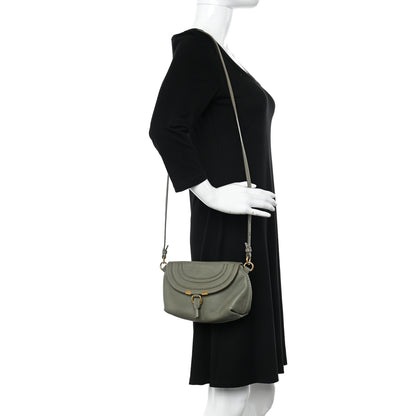 Chloe Calfskin Marcie Pochette Crossbody Bag Baobab Green 2 of 13