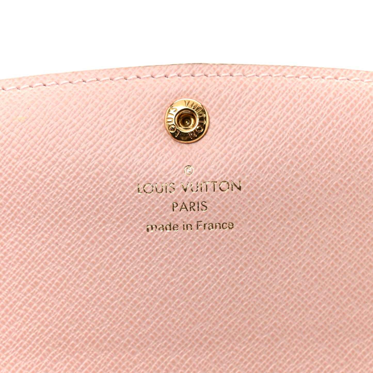 Damier Azur Emilie Wallet Rose Ballerine