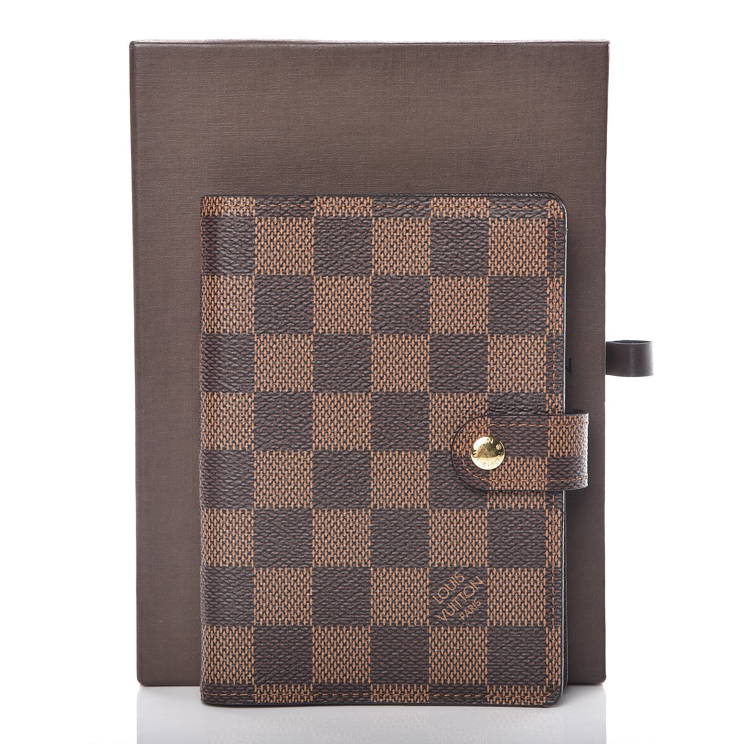 Louis Vuitton Damier Ebene Small Ring Agenda Cover 7 of 7