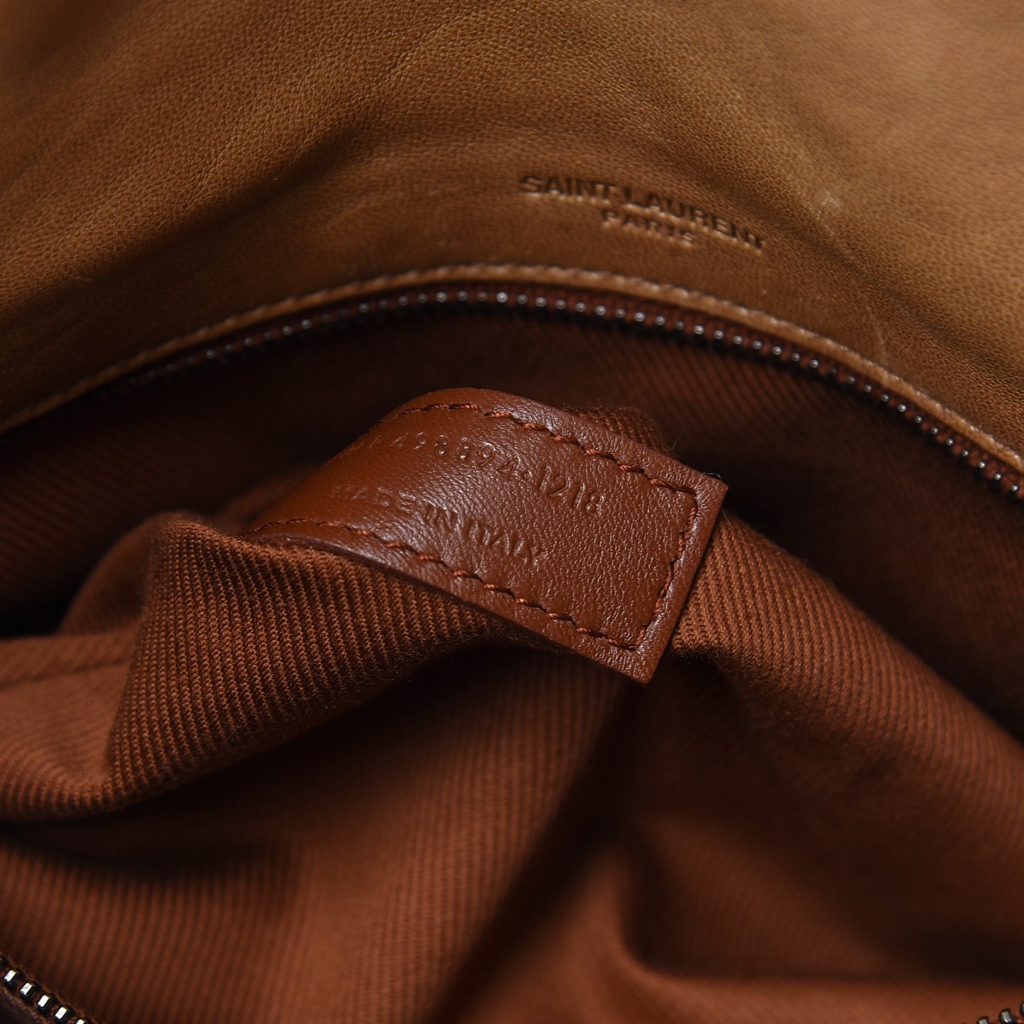 Calfskin Star Studded Monogram Medium Niki Chain Satchel Brown