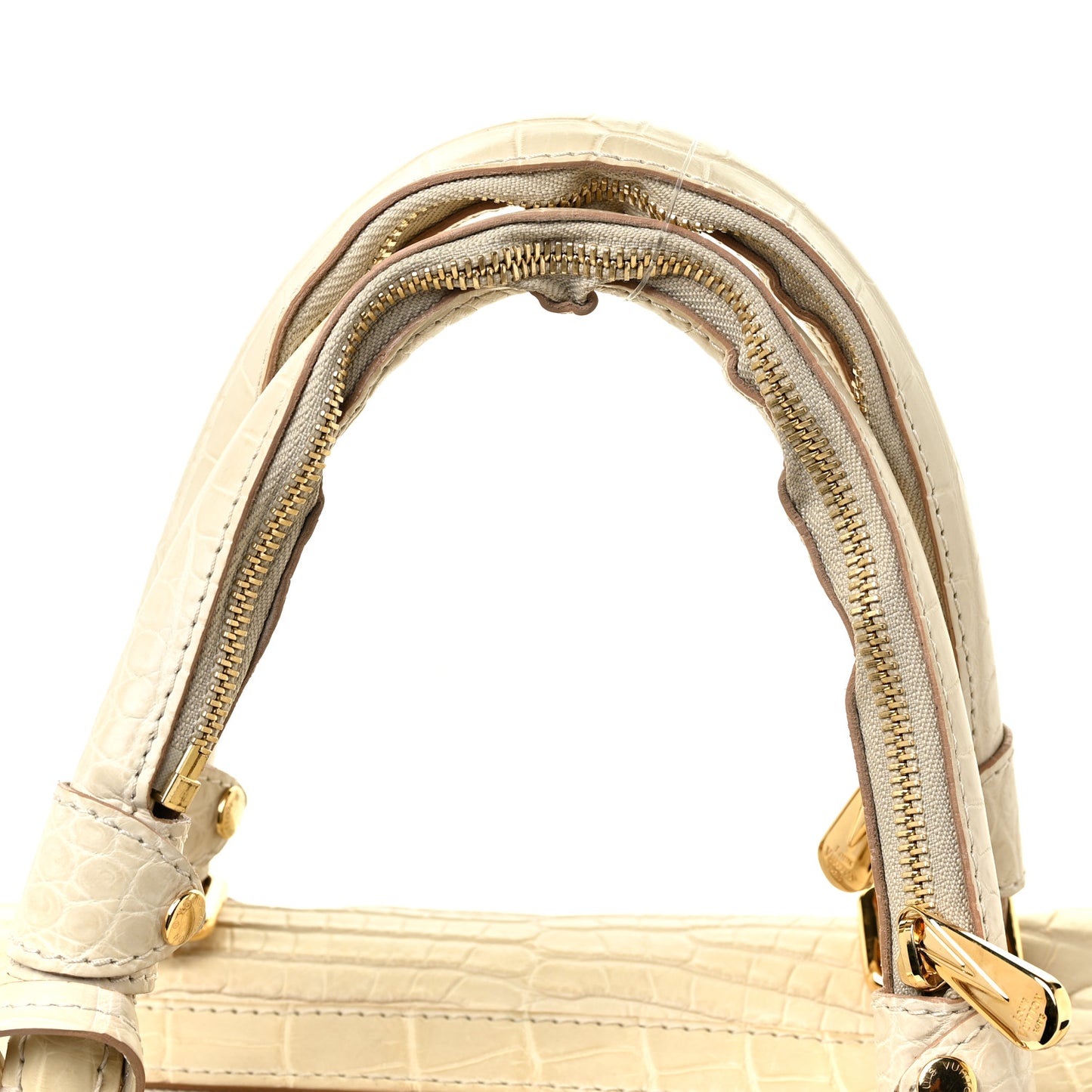 Crocodile Sac Louis Beige