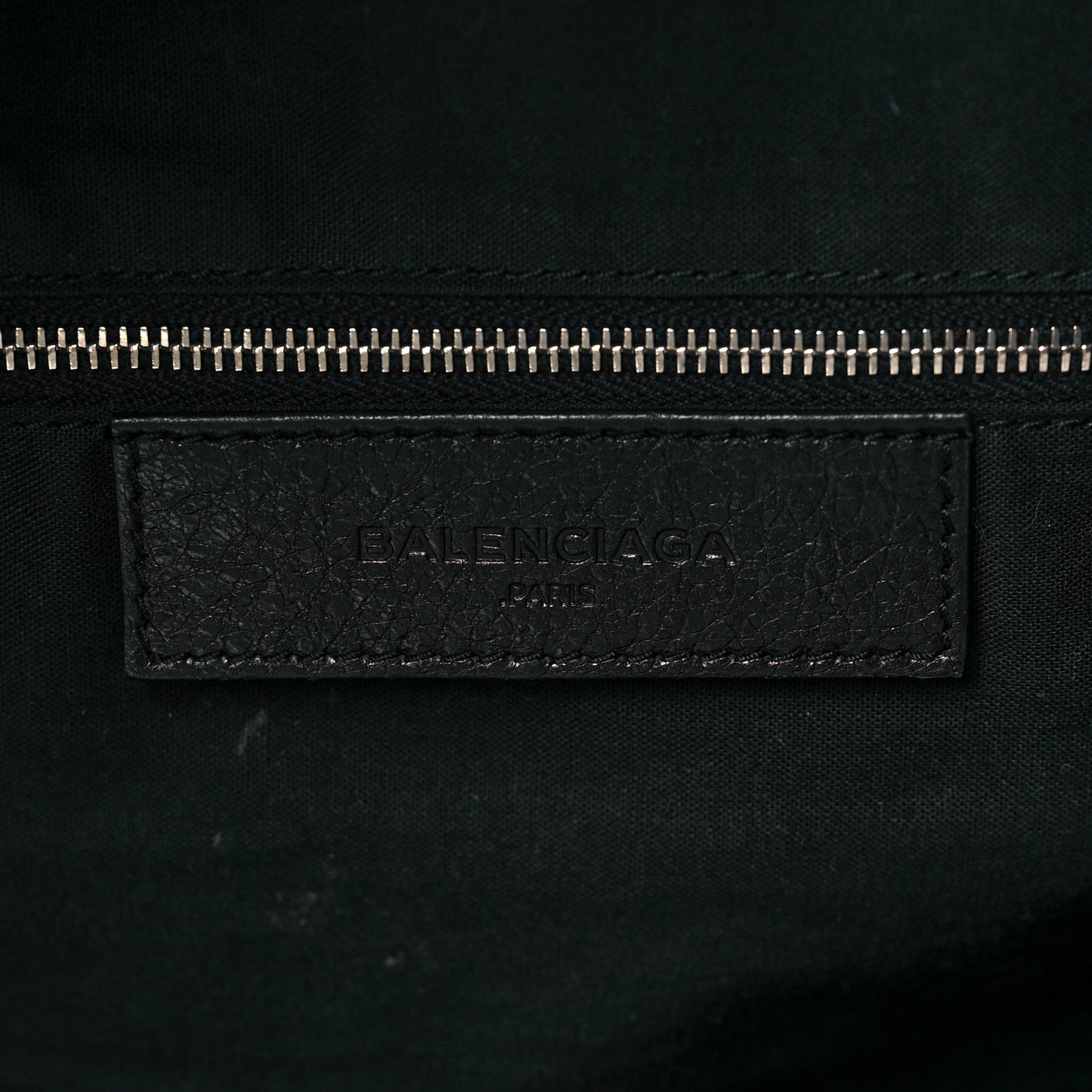 Agneau Classic Silver Hardware S Squash Boston Black