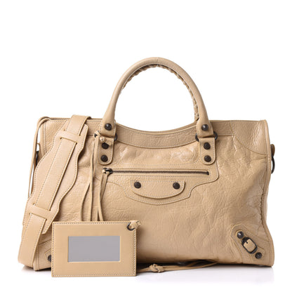 Balenciaga Agneau Classic Hardware City Beige Oryx 1 of 10