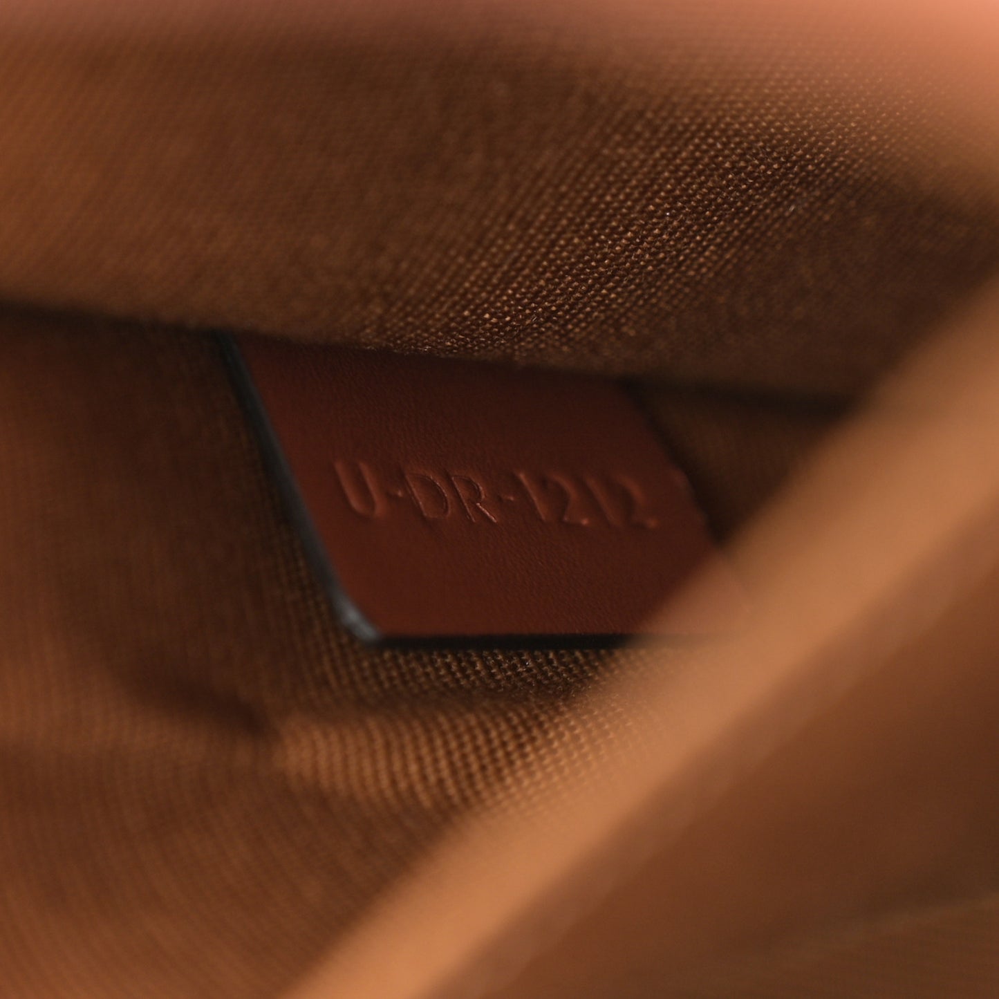 Triomphe Canvas Medium Folco Bag Tan