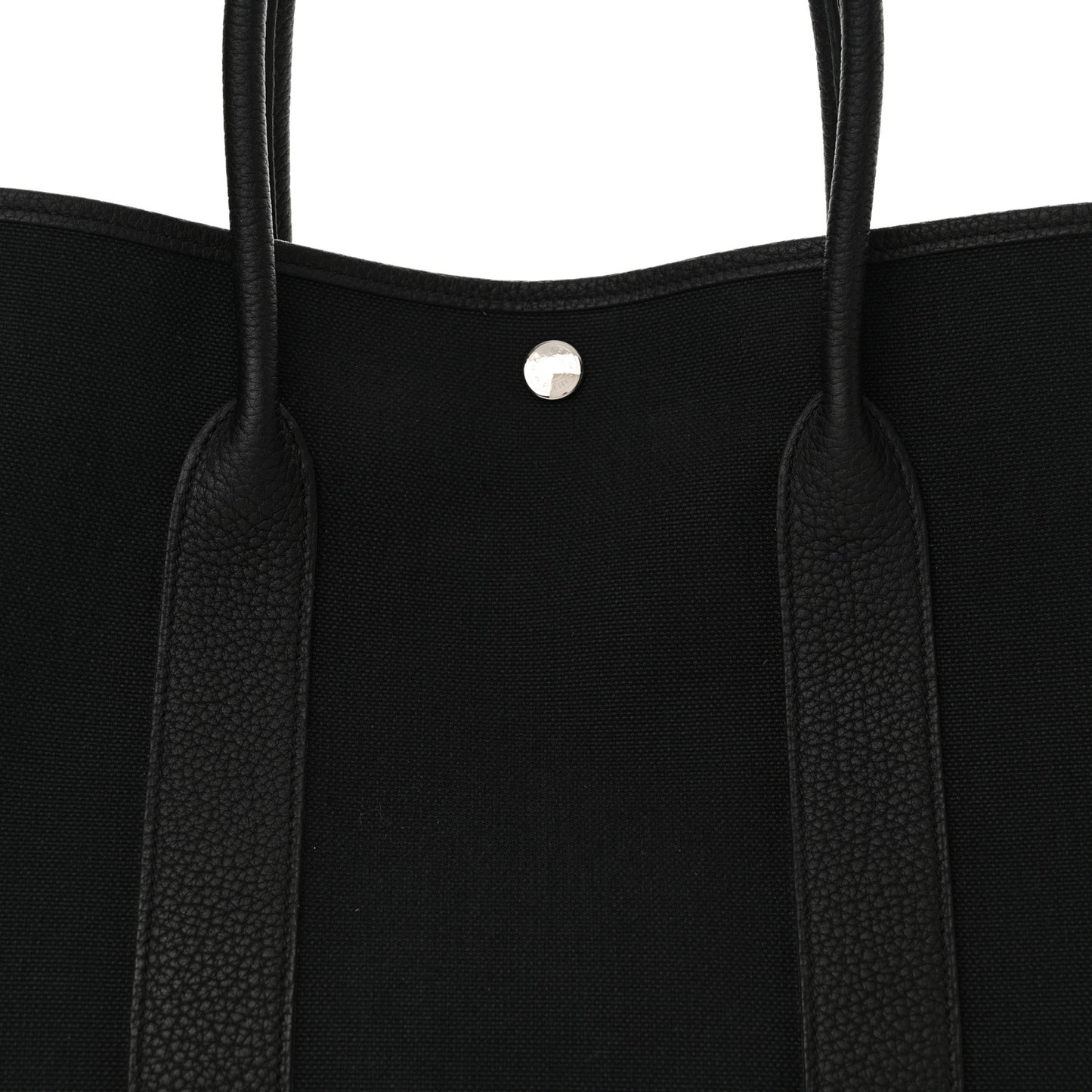 Toile Militaire Negonda Verso Garden Party Tote 36 MM  Black Rouge H