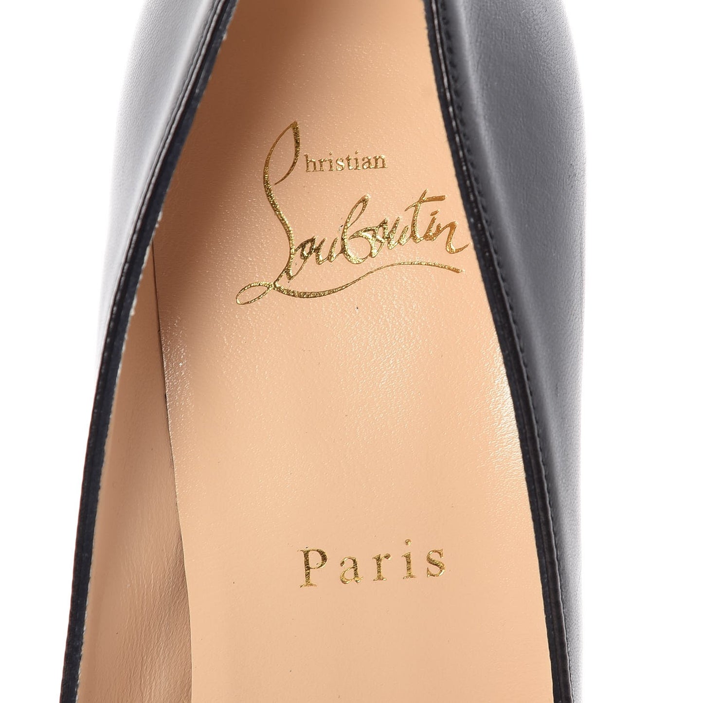 Shiny Nappa Eloise 100 Pumps 39.5 Black