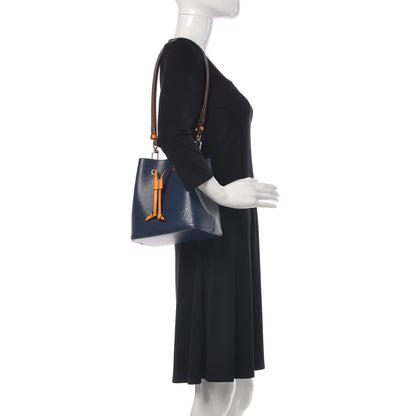 Louis Vuitton Epi Neonoe BB Indigo Safran 2 of 8