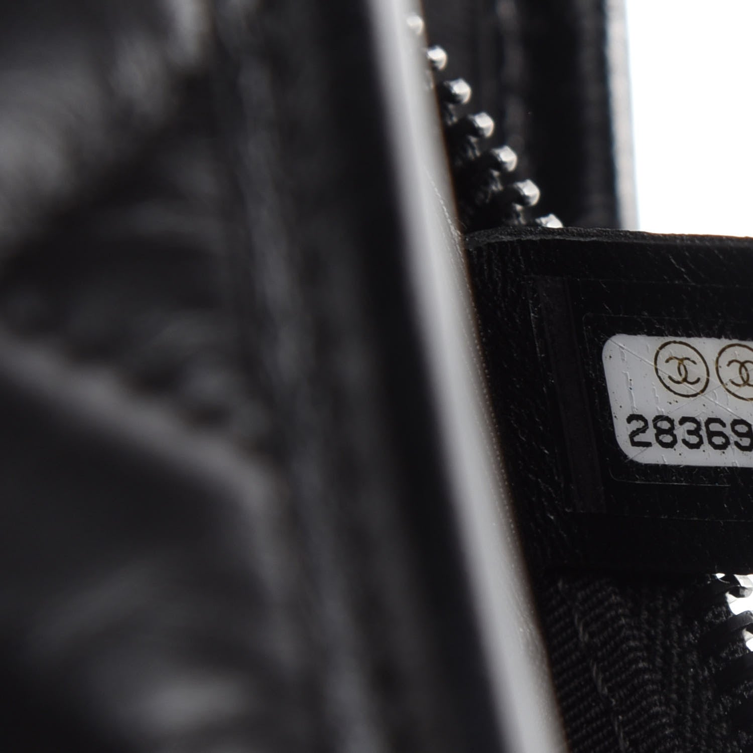 Chanel Aged Calfskin Chevron Quilted Small Gabrielle Hobo So Black 9 of 10