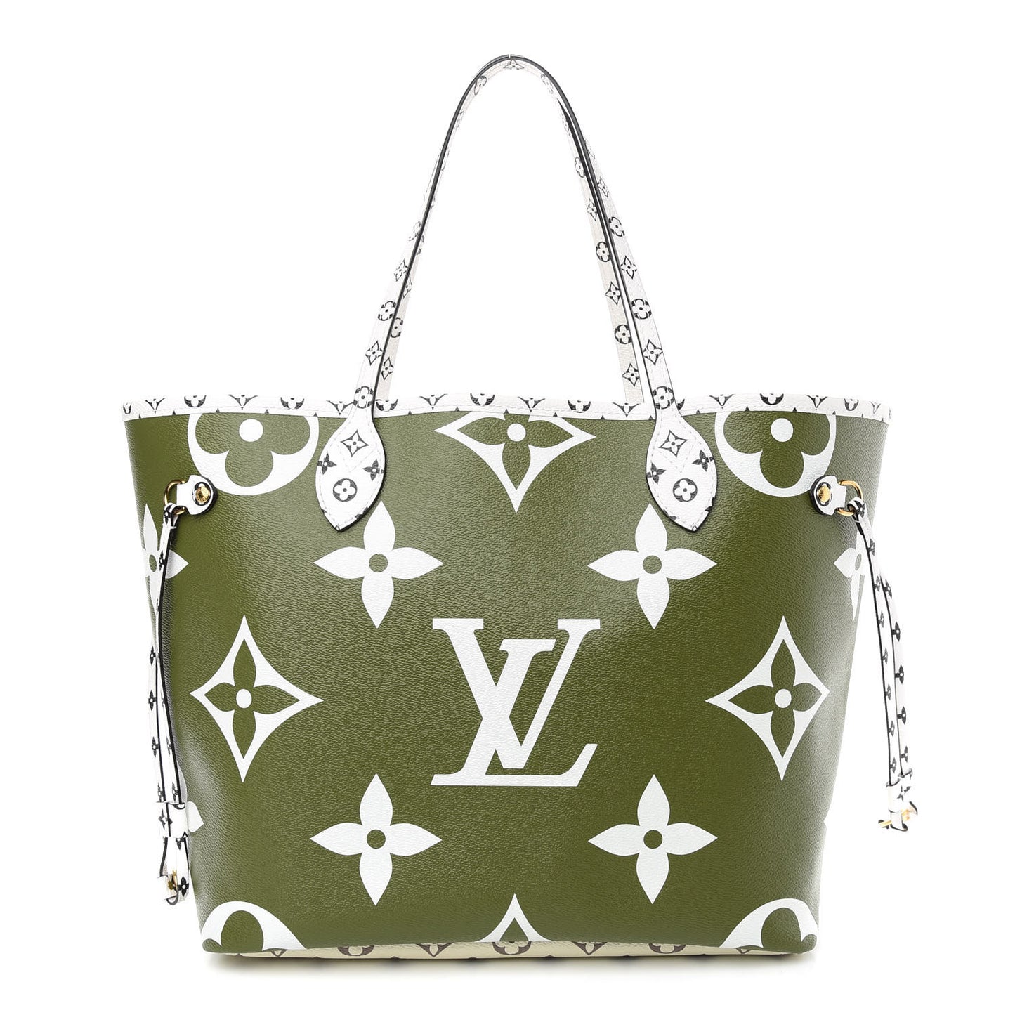 Monogram Giant Neverfull MM Kaki