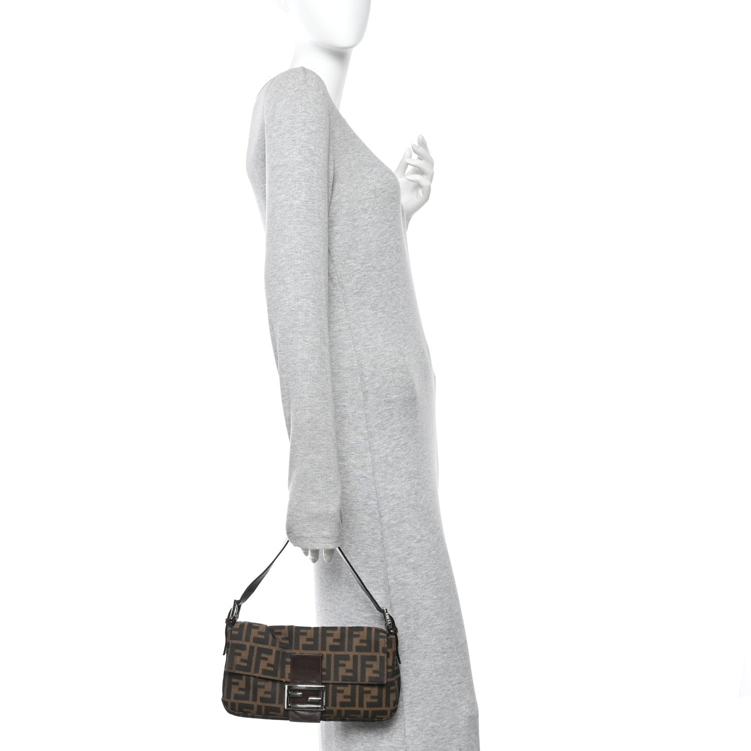Fendi Zucca Baguette Tobacco 2 of 14