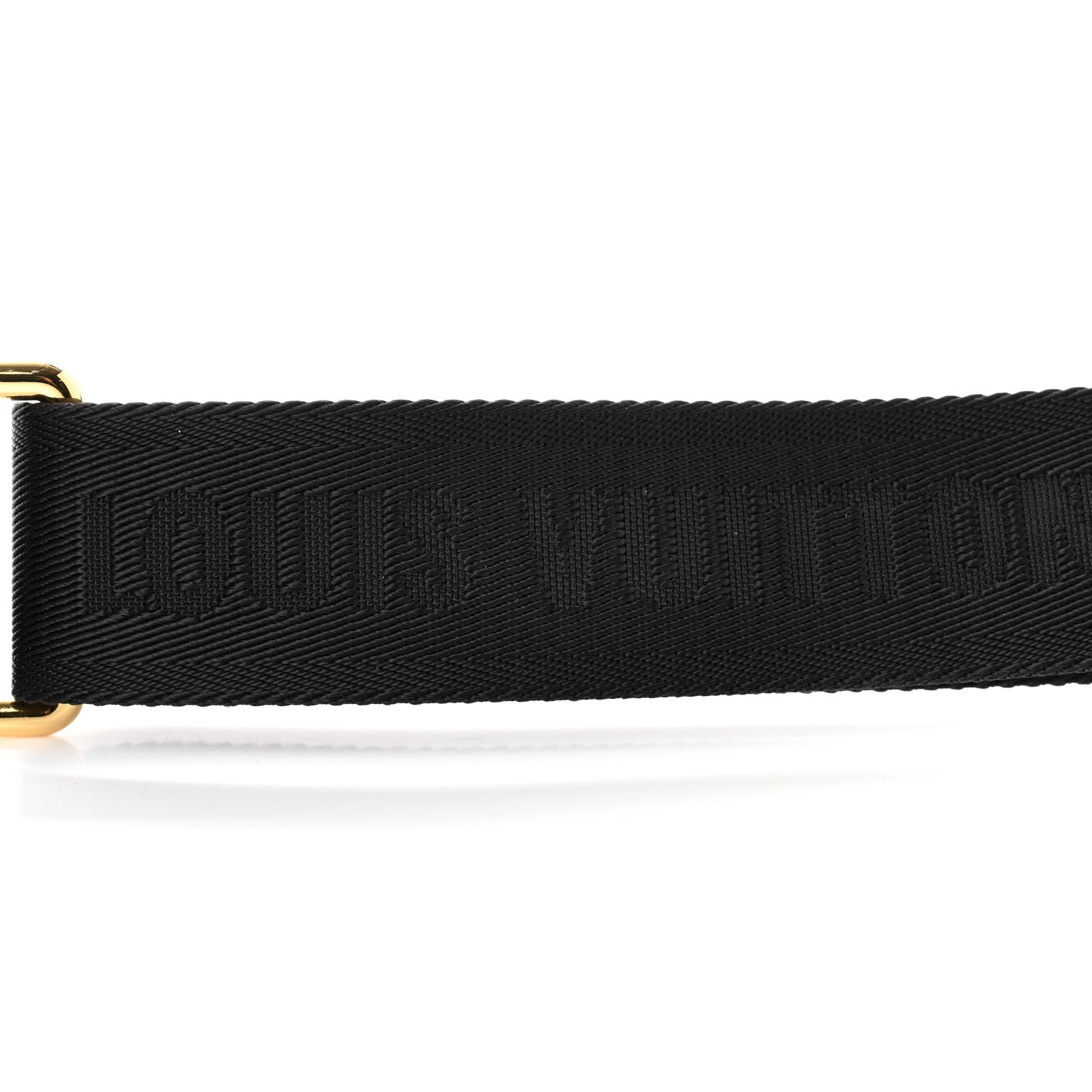 Louis Vuitton Nylon Petite Malle Souple Shoulder Strap Black 3 of 4