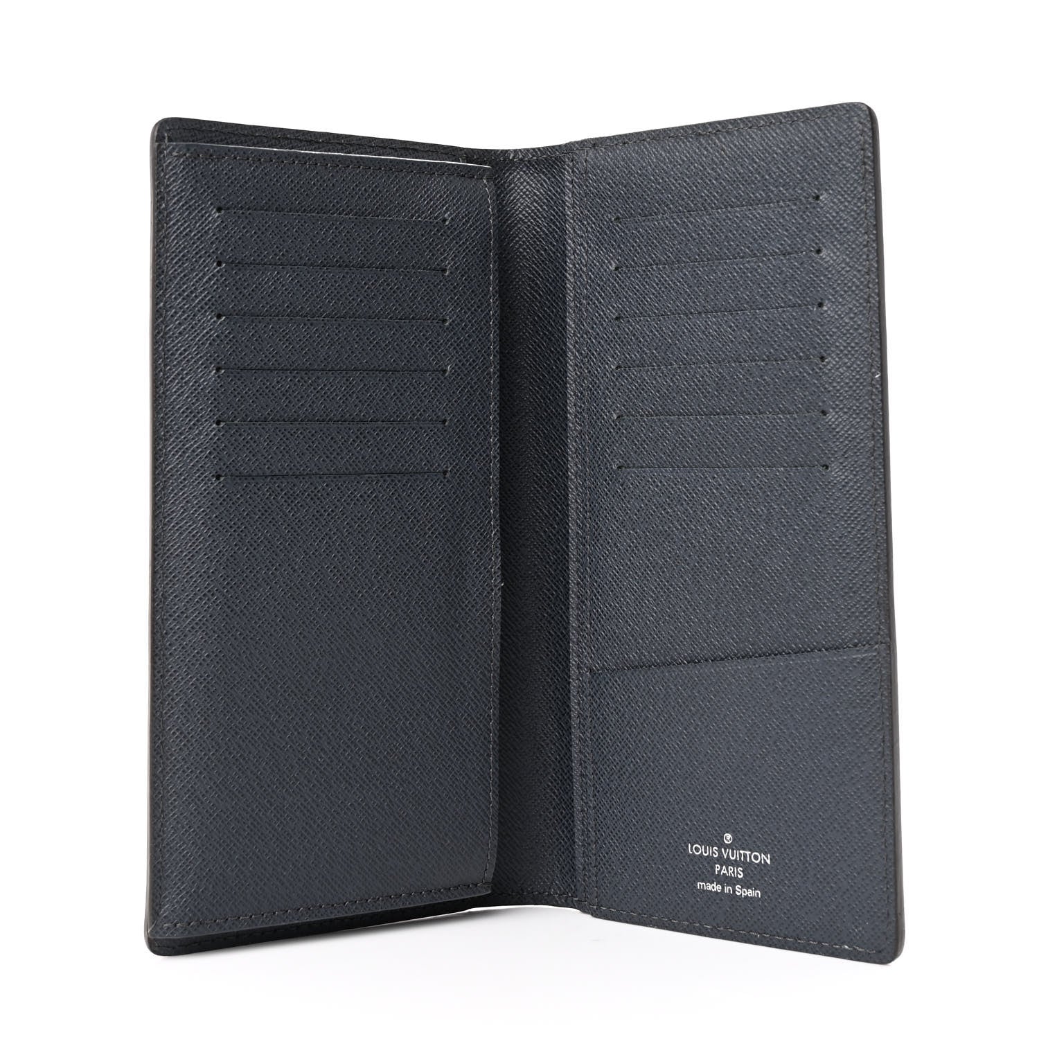 Louis Vuitton Epi Brazza Wallet Blue Marine 5 of 8