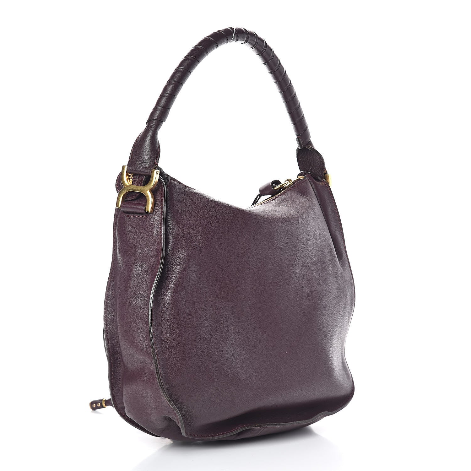 Chloe Calfskin Medium Marcie Hobo Intense Violine 3 of 8
