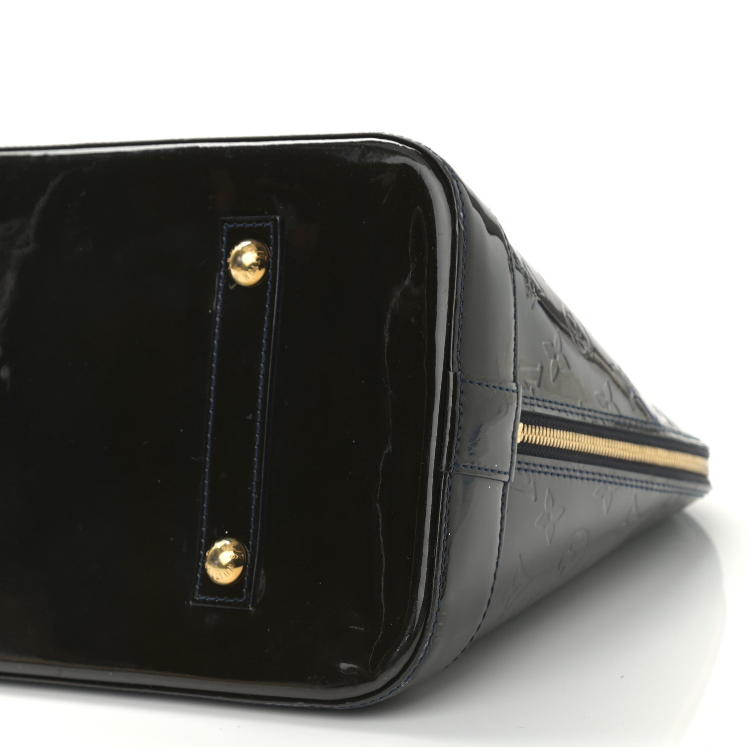Louis Vuitton Vernis Alma GM Blue Infini 10 of 13