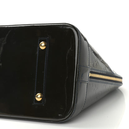 Louis Vuitton Vernis Alma GM Blue Infini 10 of 13