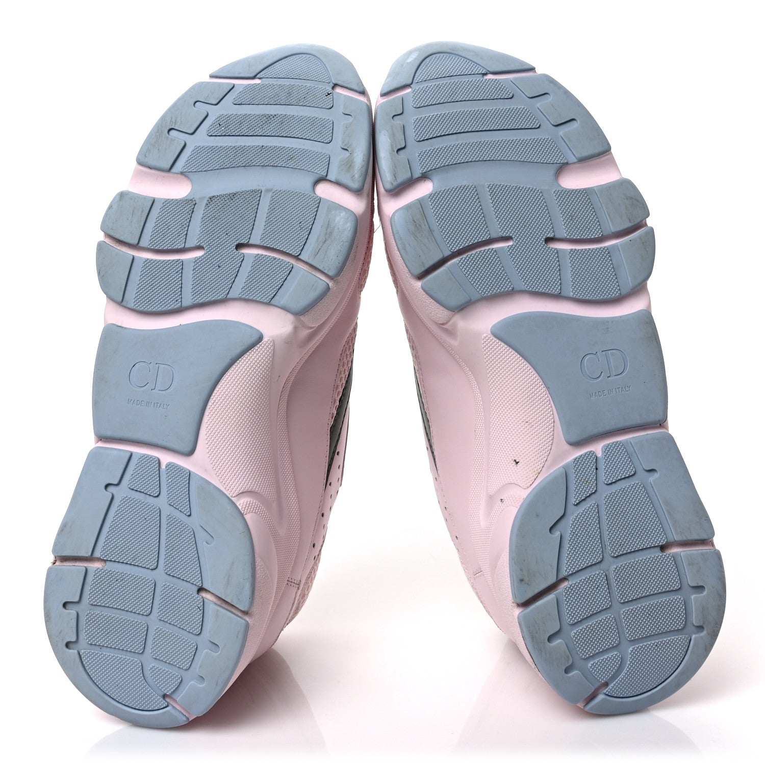 Christian Dior Technical Mesh Calfskin Mens B22 Sneakers 43 Pink 6 of 7