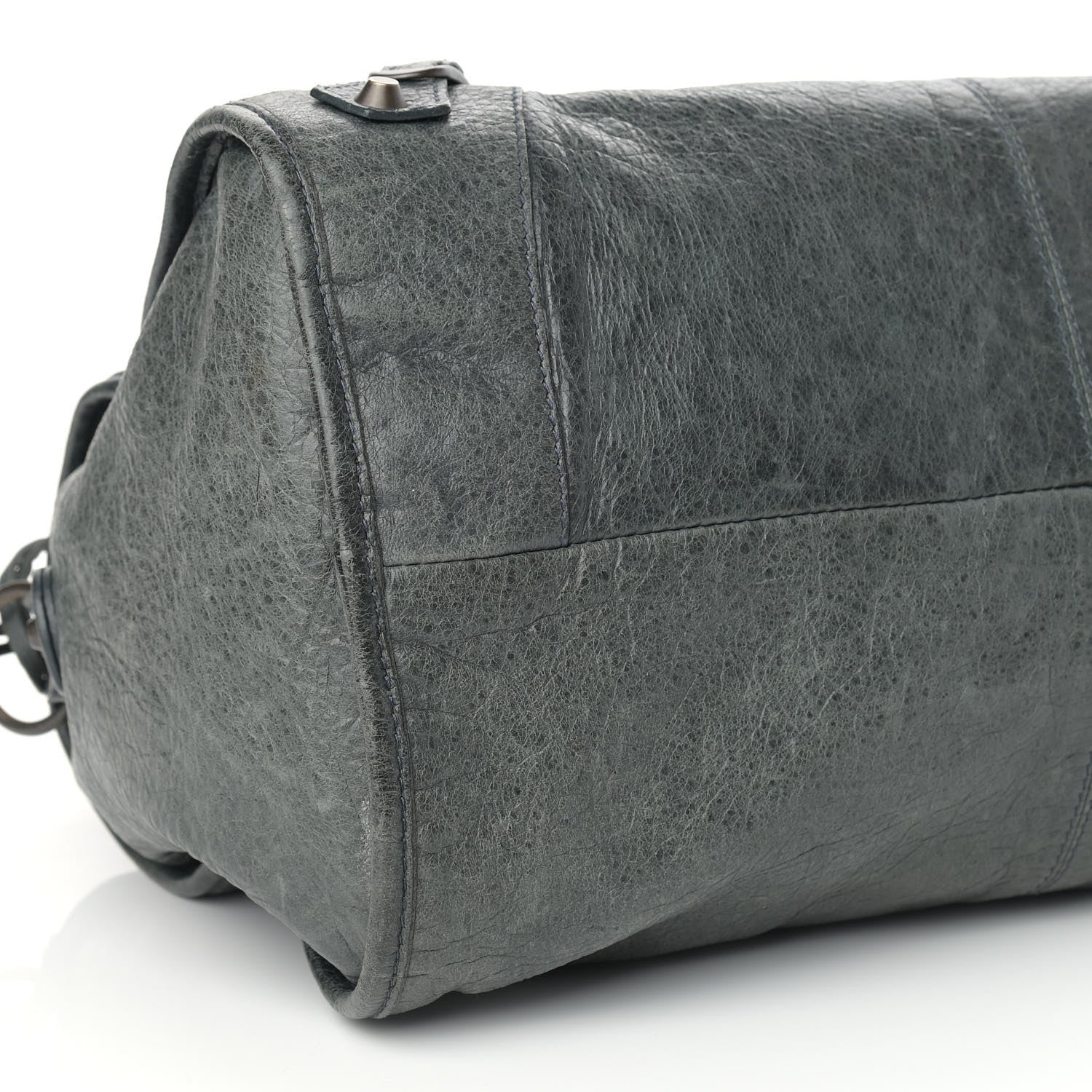 Balenciaga Agneau Classic Hardware Maxi Twiggy Anthracite 8 of 9