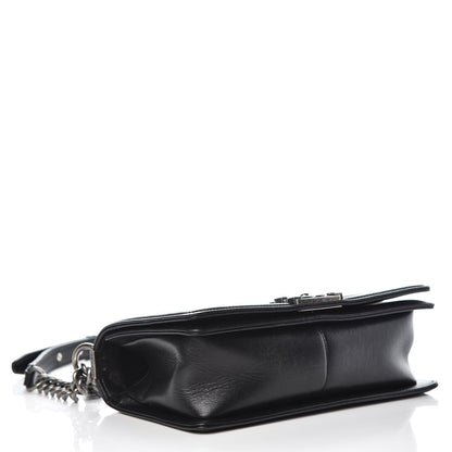 Chanel Lambskin Quilted Medium Boy Flap Black 4 of 15