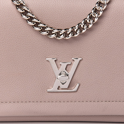 Louis Vuitton Soft Calfskin Lockme II Chain Bag BB Mastic 9 of 9
