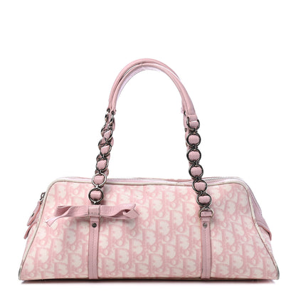 Christian Dior Monogram Romantique Shoulder Bag Pink 1 of 11