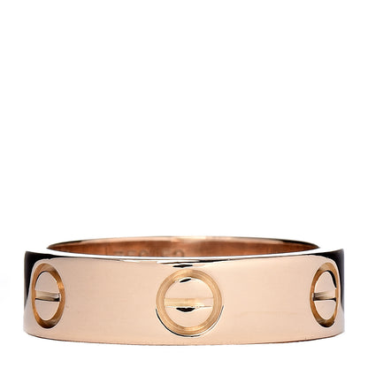 Cartier 18K Yellow Gold 5.5mm LOVE Ring 53 6.25 3 of 5