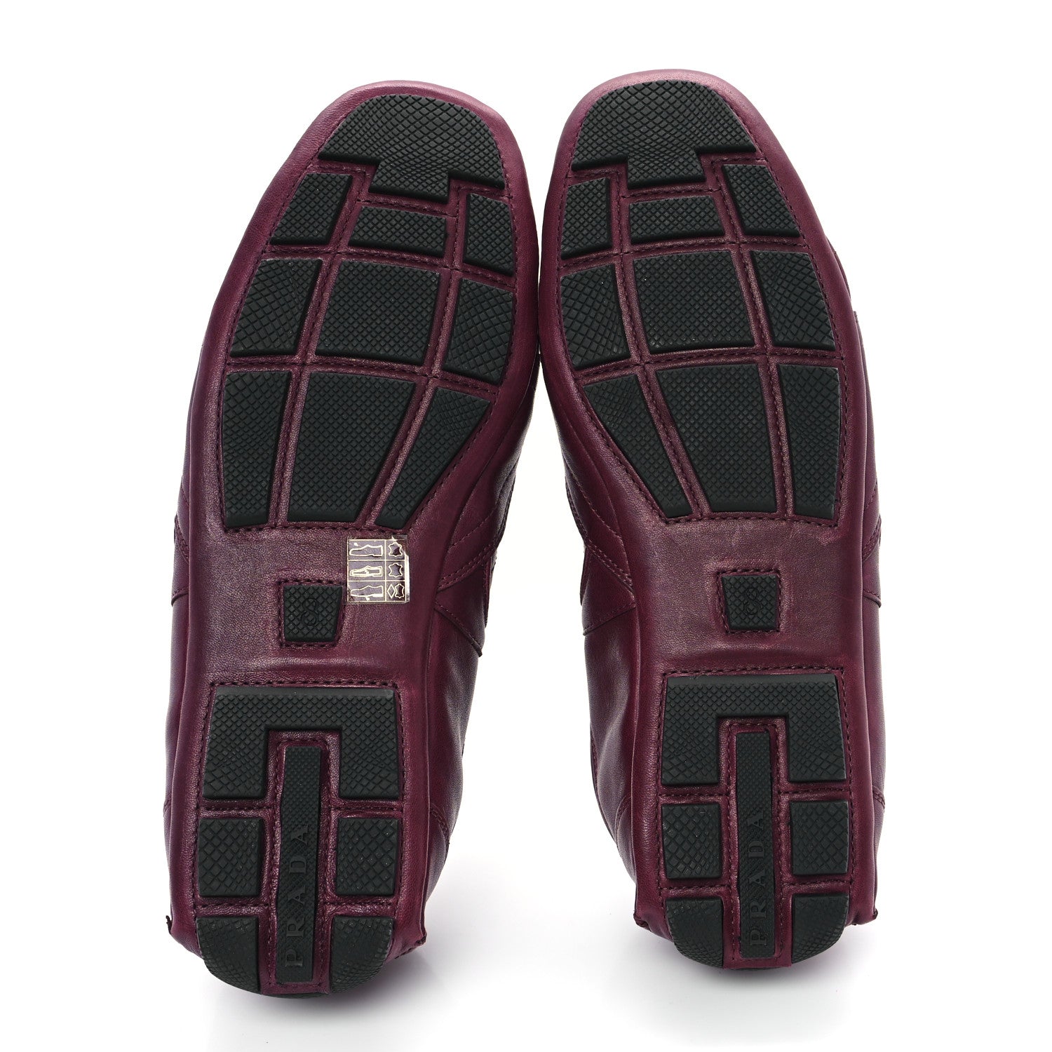 Prada Soft Nappa Re-Edition 2005 Men's Montecarlo Antiqued 8 Burgundy 6 of 9