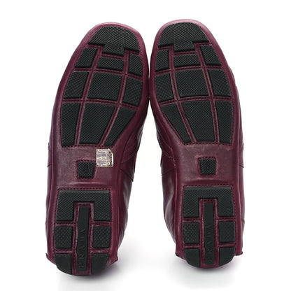 Prada Soft Nappa Re-Edition 2005 Men's Montecarlo Antiqued 8 Burgundy 6 of 9