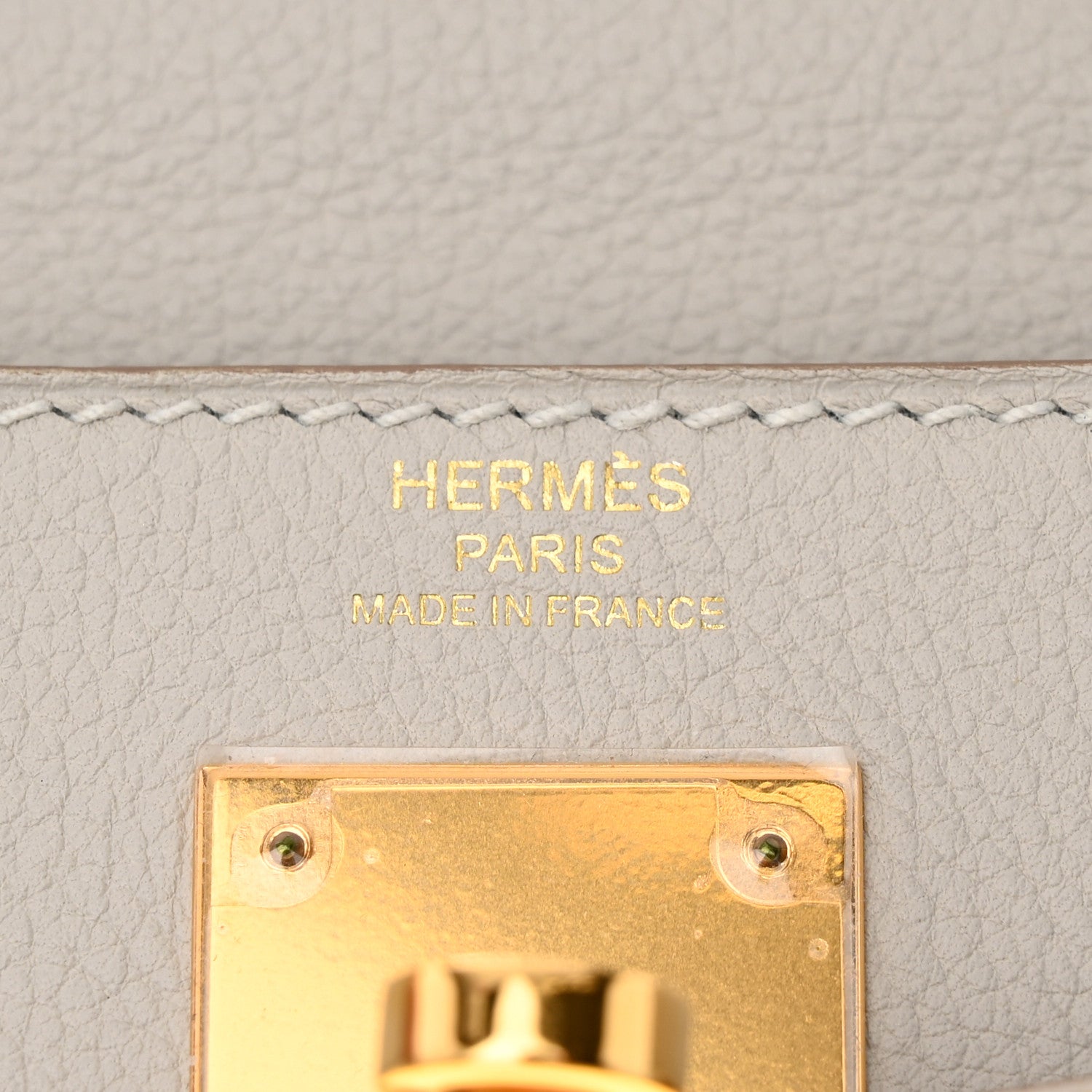 Hermes Evercolor Kelly Retourne 28 Gris Perle 6 of 12