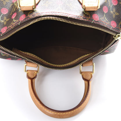Louis Vuitton Monogram Cerises Speedy 25 5 of 10