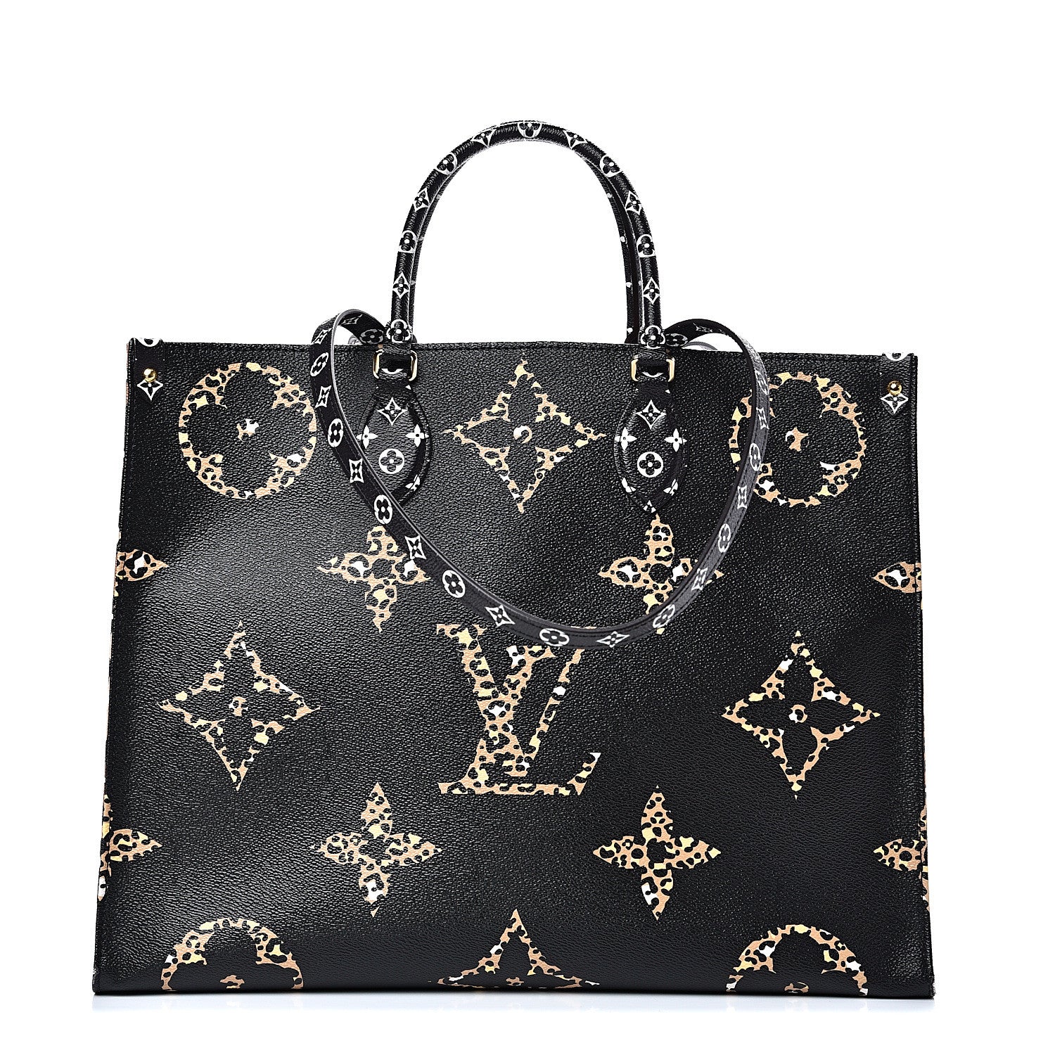 Louis Vuitton Monogram Giant Jungle Onthego GM Black 1 of 8