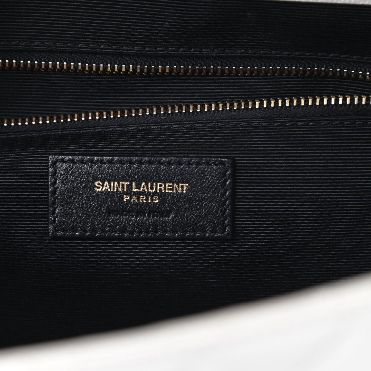 Grain De Poudre Textured Mixed Matelasse Large Triquilt Monogram Satchel Porcellana