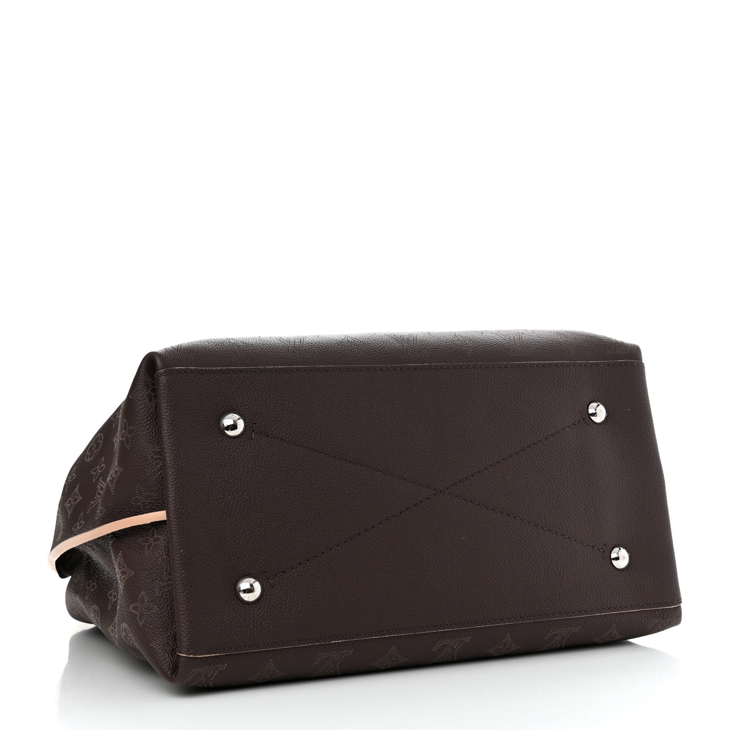 Louis Vuitton Mahina Carmel Hobo Chocolate 4 of 10